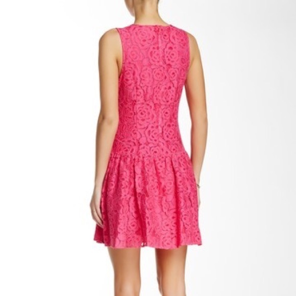 CeCe by Cynthia Steffe Vika Lace Drop Waist Dress - Picture 2 of 3